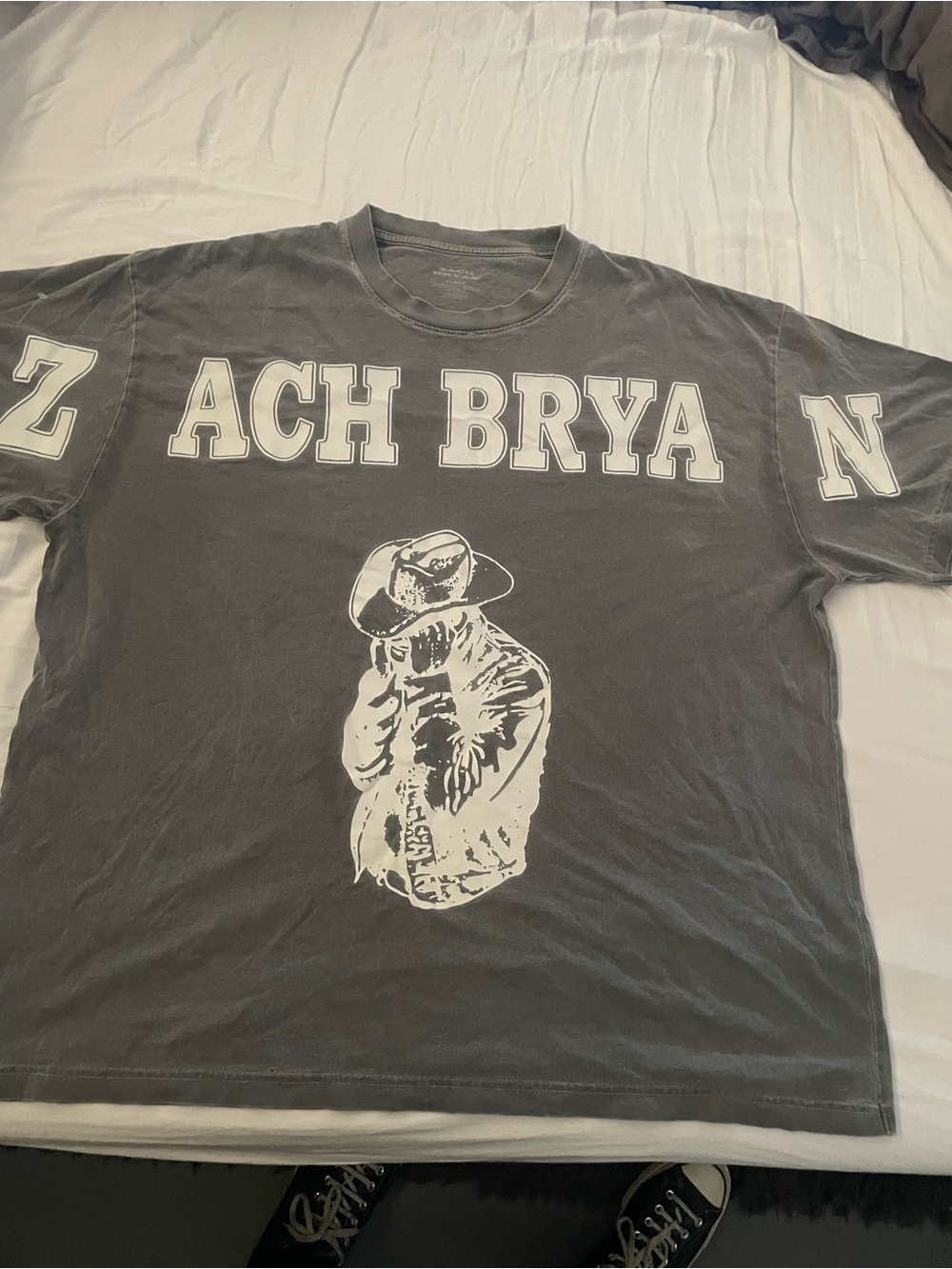 Short Sleeve Graphic Tee - Charcoal